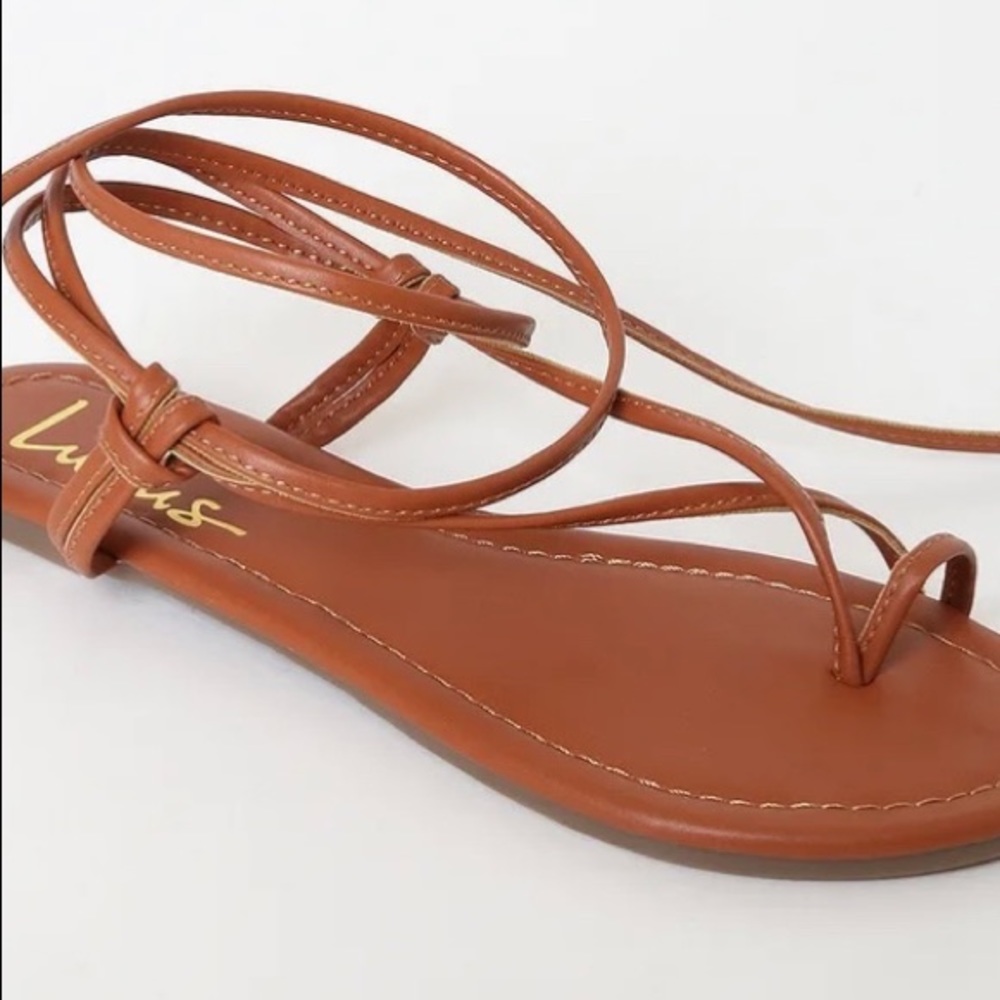 Lulus Lace up Sandals
